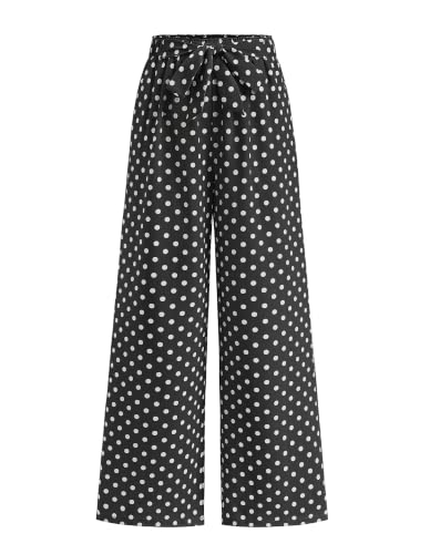 Image of BTFBM Striped Palazzo Pants for Women Casual Summer 2026
