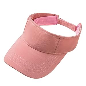 Casquette Visière Enfant Visière de Golf Fille Garçon Casquette Respirant Réglable Casquette Séchage Rapide Visière Soleil pour Enfant de 1-8 Ans