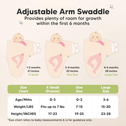 Image of 3pk Organic Swaddles for Newborns Girls, Boys & Hats (Angelic, 0-3M) | Soft Cotton Baby Sleep Sacks 0-3 Months, Breathable Baby Hats and Swaddles 0-3 Months, Newborn Essentials Must Haves
