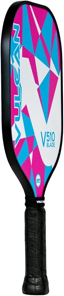 Vulcan | V510 Pickleball Paddle | Hybrid Performance | Polypropylene Core - Carbon Fiber Surface | USAP Approved | Multiple Colors