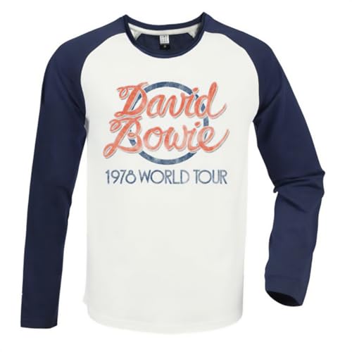 T-shirt David Bowie vintage unisexe coton t-shirt rock musique 1978
