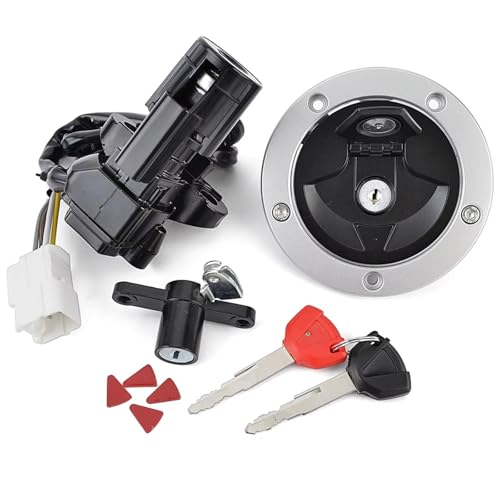 Interruptor llave encendido EX400 cerradura asiento moto Ninja 400R tapa combustible 27045-5452