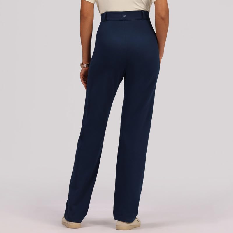 Image of Blissclub Womens AM:PM Air Straight Pants - Cotton