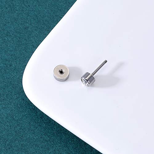 ZS 12 Pairs CZ Ear Stud Mixed Colors Cartilage Earrings Set Stainless Steel Barbell Studs Earrings Helix Tragus Piercing3