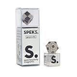 Speks Magnetic Balls - Duotone Greyscale Set of 512 (2.5mm) - Fun Stress Relief Desk Toy for Adults - Mashable Smashable Buildable