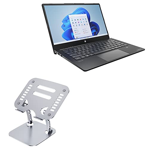 Base ajustable para laptop BoxWave metálica plateada