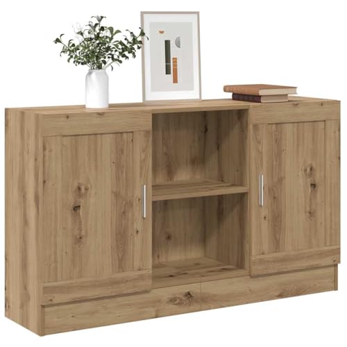Générique Buffet chêne Artisanal 120x30,5x70 cm Bois d'ingénierie,Meubles,Armoires & Meubles de Rangement,Buffets & bahuts,Brun,28.95 KG,856163