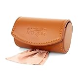 MADE TO ROAM On Dooty Pack - Premium Dog Poop Bag Holder for Leash, Vegan Leather Waste Bag Dispenser for Poop Bag Rolls - Arizona Heartbeat
