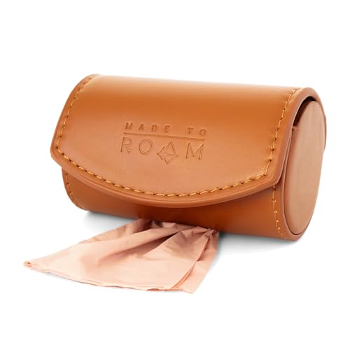MADE TO ROAM On Dooty Pack - Premium Dog Poop Bag Holder for Leash, Vegan Leather Waste Bag Dispenser for Poop Bag Rolls - Arizona Heartbeat
