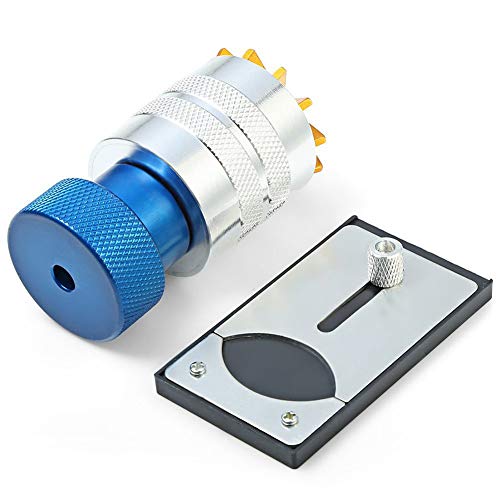 LLF Removedor de cristal e insertor de cristal para reloj, herramienta de montaje con base
