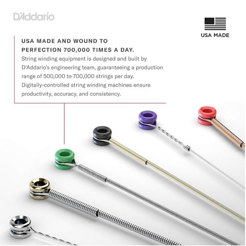 D'Addario ETB92 Tapewound Electric Bass Guitar Strings - Fits Long Scale 4 String Basses thumb #3