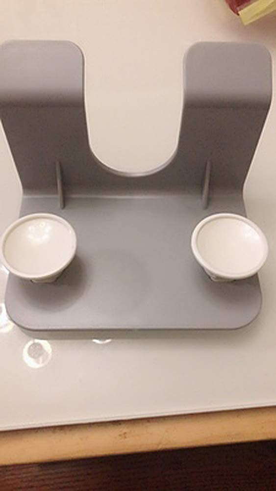 Magik Hair Blow Dryer Holder Self-Adhesive Hanging Rack Organizer Hook Spiral Caddy Bracket (Gray, Type 2)