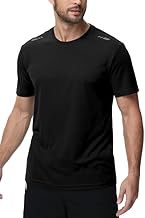 Boyzn Men's1 or 3 Pack T-Shirts, Short Sleeve Crewneck Sport Tees, Reflective Stripe Gym Workout Running Shirts for Men