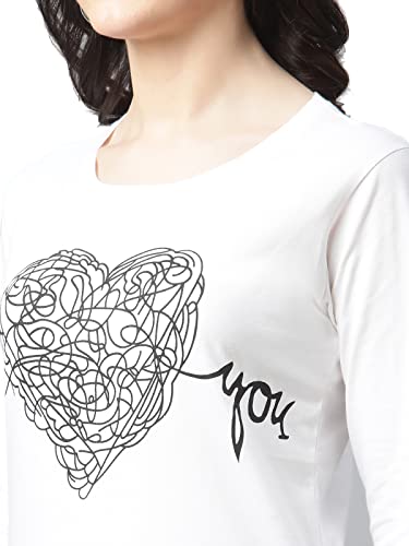 Image of OM SAI LATEST CREATION Women's Plain Lycra with Plain Design on HaOSLC-Sleeve Regular Fit Office wear,Casual wear Top