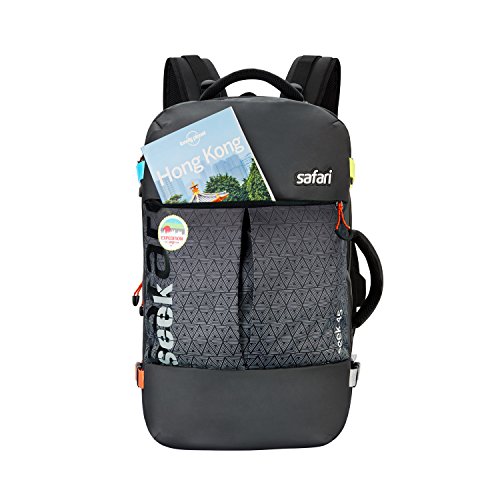 Buy Safari 45 Ltrs Black Large/Travel/Office Laptop Backpack (Seek 45L