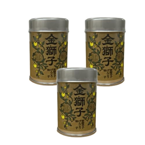 柚子胡椒 粉末 金獅子 ユズゴシヨウ 一味唐辛子 赤獅子 青獅子 七味唐辛子 七宝丸 【ZIPで紹介されました】国産 九州 佐賀 刺激 旨味 胡椒 大辛 辛味スパイス からみ とうがらし ギフト プレゼント (金獅子 柚子胡椒)