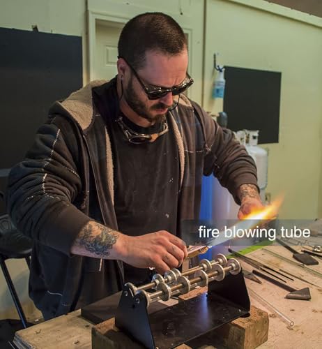 Image of 12 inch Glass Blowing Tubes 12mm OD 2mm Thick, 8 Pack Borosilicate Glass Tubing