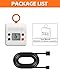 FLYSPEAR Extra Indoor Wireless Pet Barrier Transmitter, Transmitter Only,White