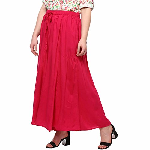 Buy Alto Moda By Pantaloons Women's Ankle Length Palazzo (205000005742410, Pink, 7XL) at Amazon.in