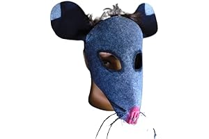 Dexterity Creepy Cute Opossum Animal Mask for Kids