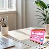 Desk Calendar 2026,Jan to Dec, 10 x 8 Standing Flip Calendar with To Do List,Julian Dates,Block for New Year, Christmas Presents, Highlights Holidays and Moon Phase, for Home, School, Office Desk