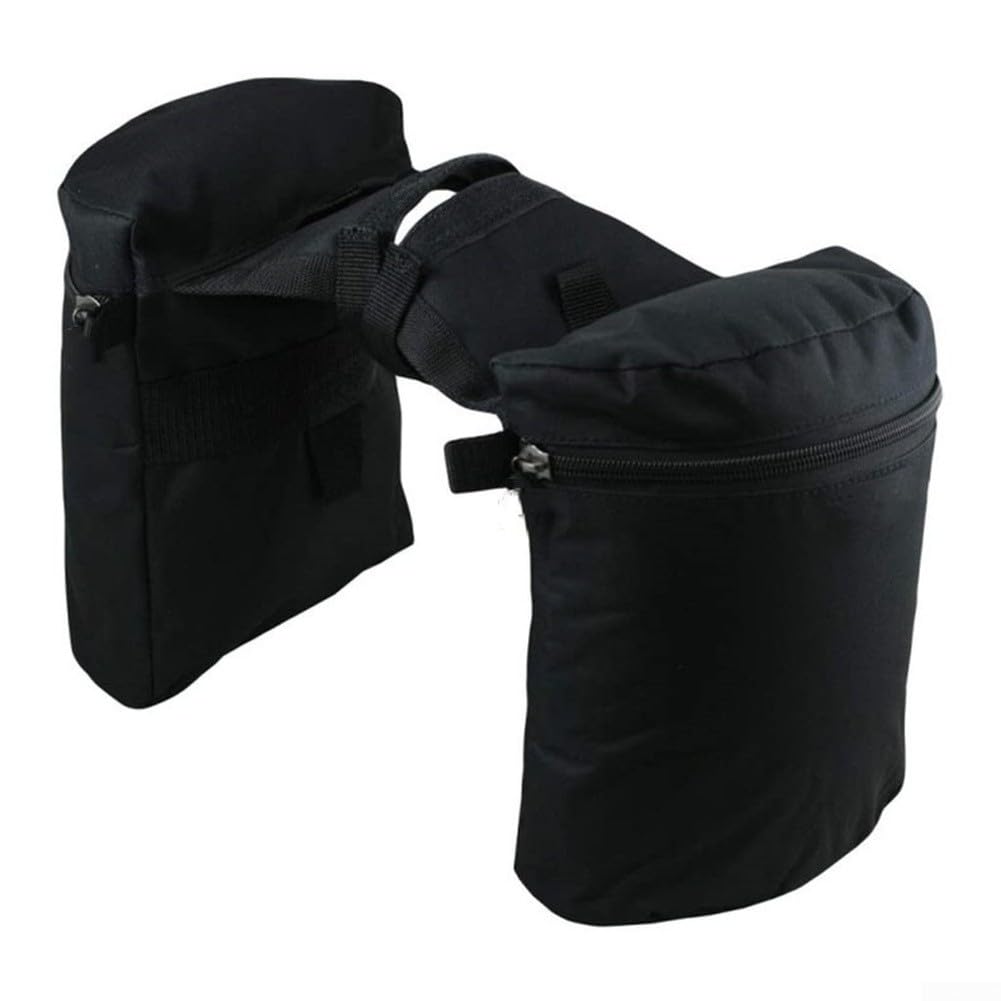 Bolsa de Silla de Montar Oxford Impermeable Doble Lado(Green) | Tejido agua, forro 210D acolchado, ideal lluvia y barro, mantenimiento fácil