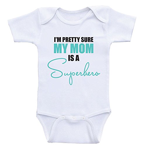 Baby Clothes - My Mom Is A Superhero - Sweet Baby Romper Bodysuits