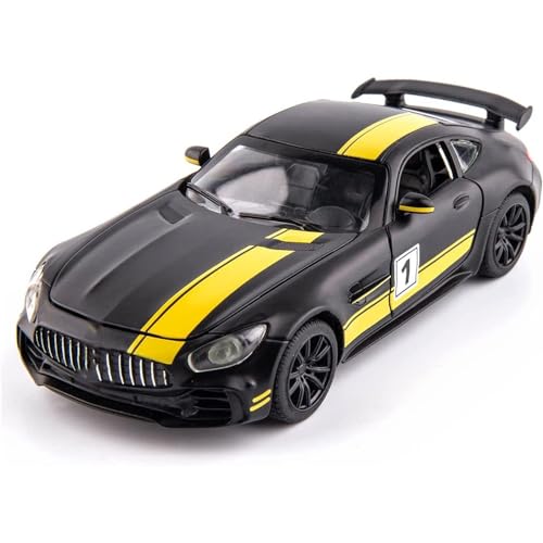Image of Diecast Metal AMG GTR 1:32 Model Car Exclusive Alloy Metal Pull Back Die-cast Car Pullback Toy car with Openable Doors & Light Music Best Gifts Toys Kids