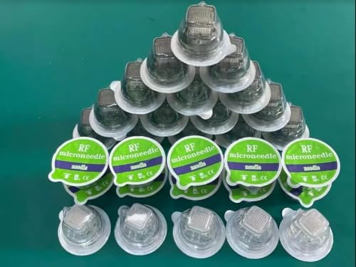 Image of MNRF Needles Pins Insulated Disposable Anti-Wrinkle Cartridge Needle Tattoo Beauty Fraction RF Microneedle (25 Pins)
