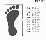 PLAME Klapki Unisex dla Dorosłych Gruba Antypoślizgowa Podeszwa 36-46 EU/Czarny, 43
