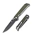 Kizer Cutlery Begleiter Folding Pocket Knife Liner Lock Green G10 Handles Knife, Begleiter V4458A2