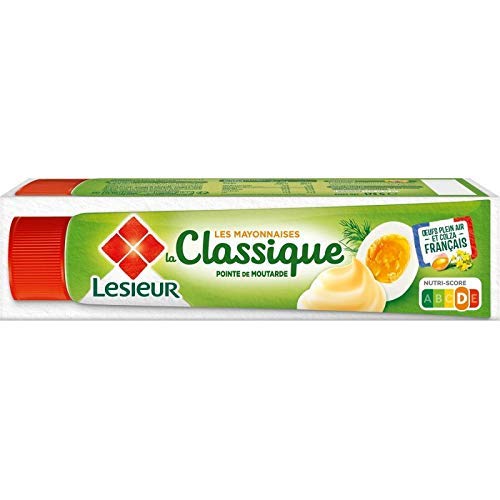 Lesier - Mayonesa clásica con huevos frescos, tubo de 175 g, 4 unidades