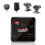VSYSTO 5G Wi-Fi Moto Dash Cam Fotocamera per Moto 2K/25FPS con GPS