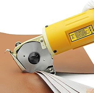 CGOLDENWALL Electric Rotary Fabric Cutter Scissors Cloth Cutting Machine Cloth Cutter Ideal