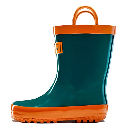 Casamiel Toddler Rain Boots For Kids Unisex Kids Rain Boots For Girls And Boys, Handmade Natural Rubber Rain Boots For Children Botas Para Niños #TOP6