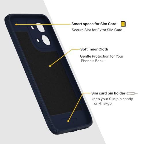 Image of Pikkme Back Cover for Oppo F31 5G / Oppo F33 5G Soft Matte Silicone Mag-Safe Design (Mag-Safe Not Support) Camera Protection | Slim Fit Bumper Cover (Blue)