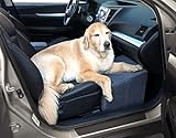 Floppy Ears Design Waterproof Microfiber and Foam Safety Front Seat Extender, Grey, One Size