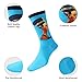 Zmart Men's Famous Painting Casual Cotton Sport Crew Socks 6-Pack, Men's US 7-11,6-pack,One Size