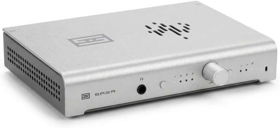 Saga 2 Class A, Zero-Feedback, Differential Preamplifier with Remote Control - Silver