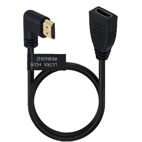 Cable HDMI de 90 grados para solucionar la falta de espacio tras la TV