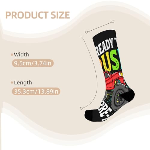 I'm ReadyS To CRUSH PRE K Half Calf Sock For Son3