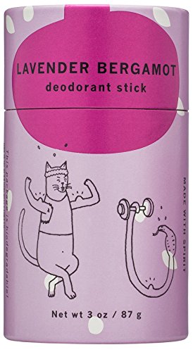 Meow Meow Tweet Lavender Bergamot Deodorant Stick, 3 oz