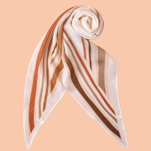 Rhombic Scarfs for Women Travelling Sunscreen Fashion Scarves Striped Print Pashmina Shawls Wraps3