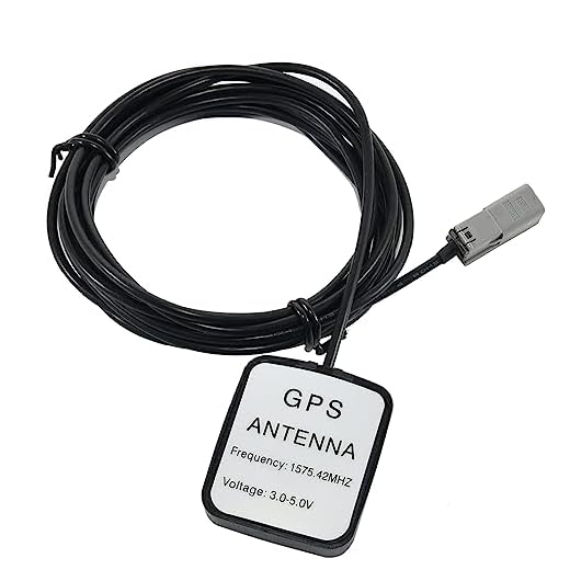 Anina Car Active GPS Antenna for Kenwood DDX/DNX/KNA/DDX Alpine JVC Navigation Radio Compatible with Toyota Honda Nissan