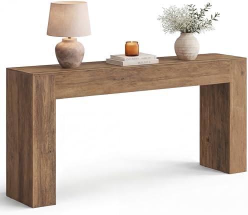 VASAGLE Entryway Table, Long Console Tab...