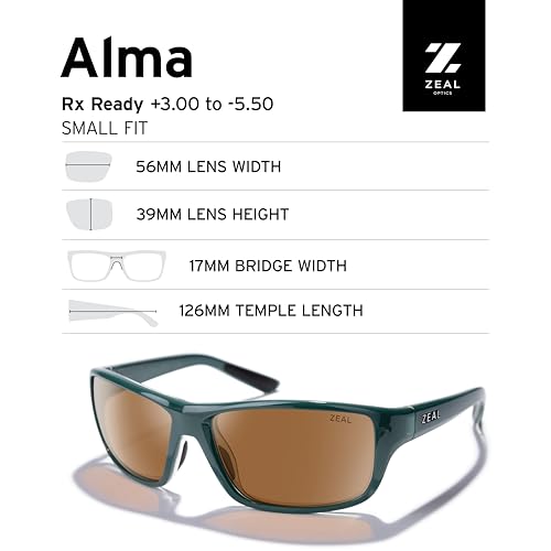 Zeal Optics Women's Alma Rectangular Sunglasses4