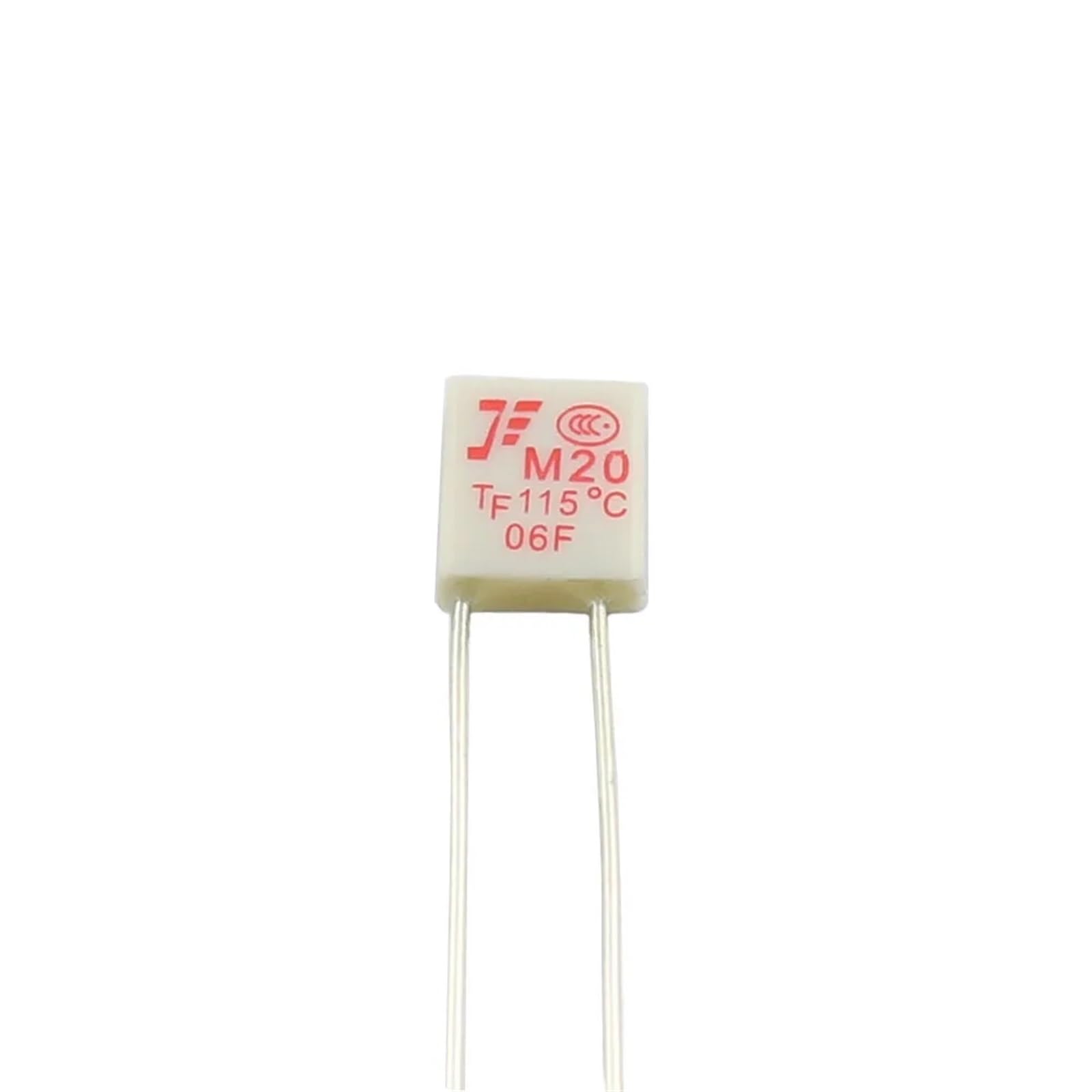 10 Uds fusible térmico M20 M30 M33 L20 L30 L33 corte TF 115 125 130 C grados 2A 250V interruptor de temperatura de enlace cuadrado(L20 115C)