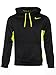 Nike Men's KO 2.0 Training Hoodie Black/Volt Size X-Large