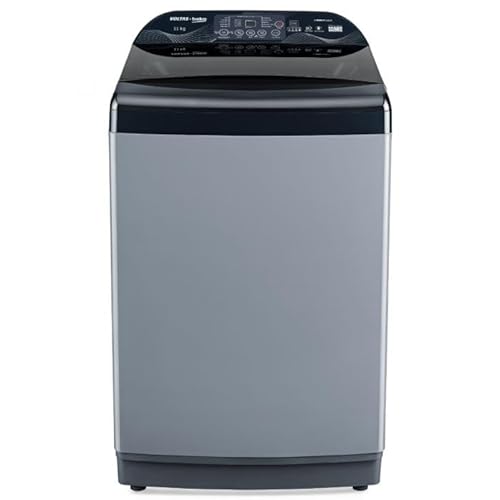 Voltas 11 Kg, 5-Star, Fully Automatic Top Load Washing Machine (WTL1106UEA / SPB0OD, Grey)