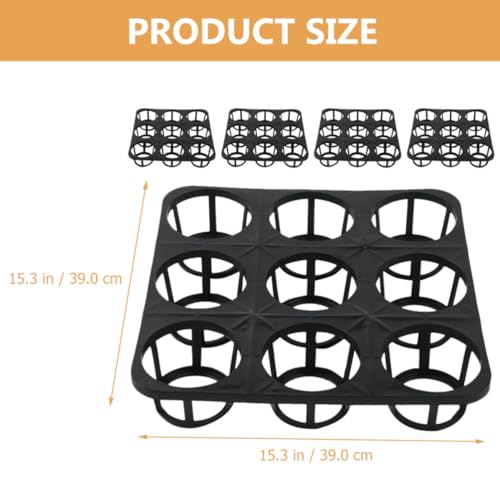 Supports pour pots de fleurs Toddmomy pour stabiliser vos semis sans risque de chute - 3